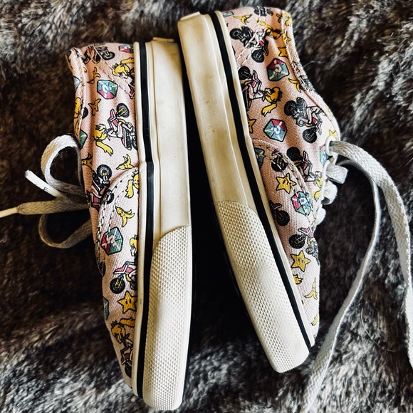 Vans Mario Kart Game Over Toddler Sneakers Sz 6.5 - Picture 8 of 9